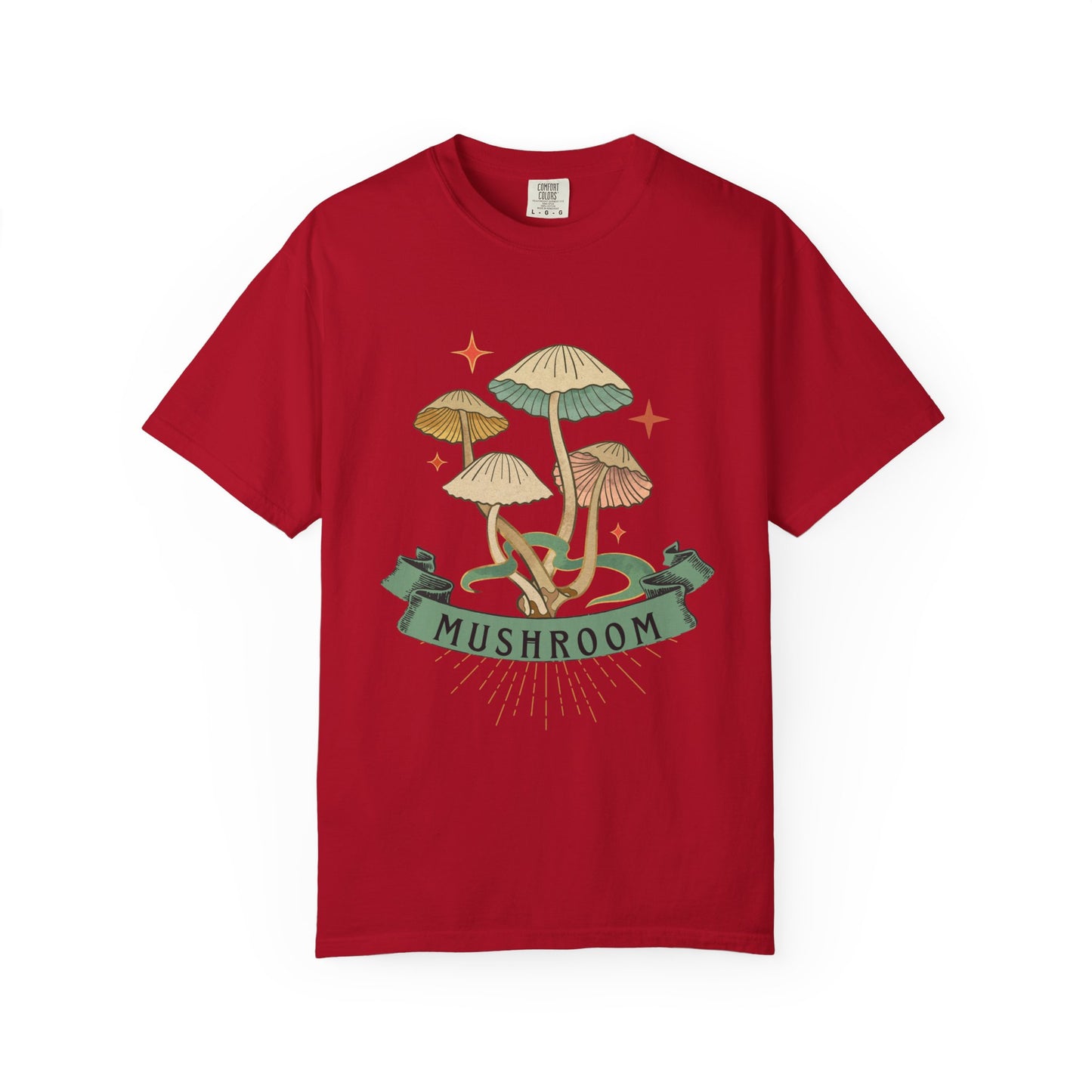 Mushroom Magic T-Shirt, Nature Lover Gift, Unisex Tee, Eco-Friendly Clothing, Summer Style, Festival Outfit