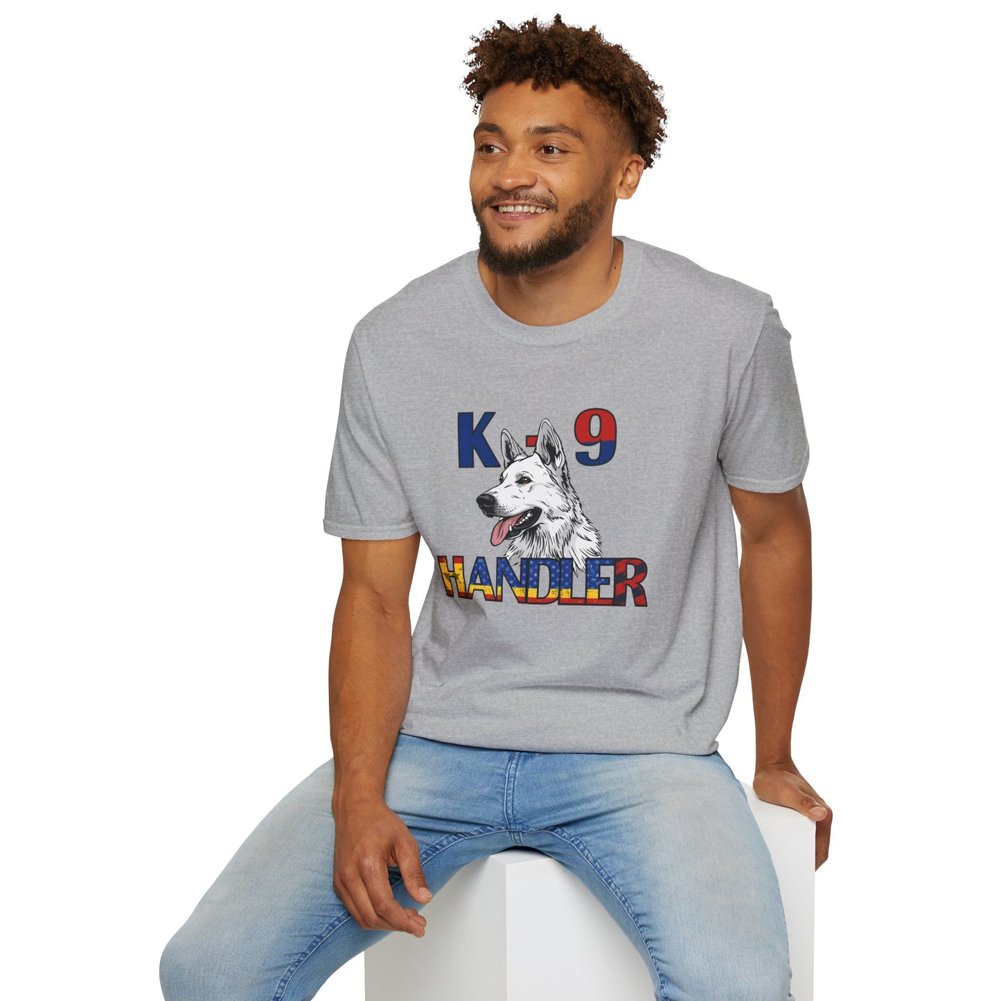 German Shepherd K9 Handler T-Shirt, Police Dog Tee, Canine Enthusiast Apparel