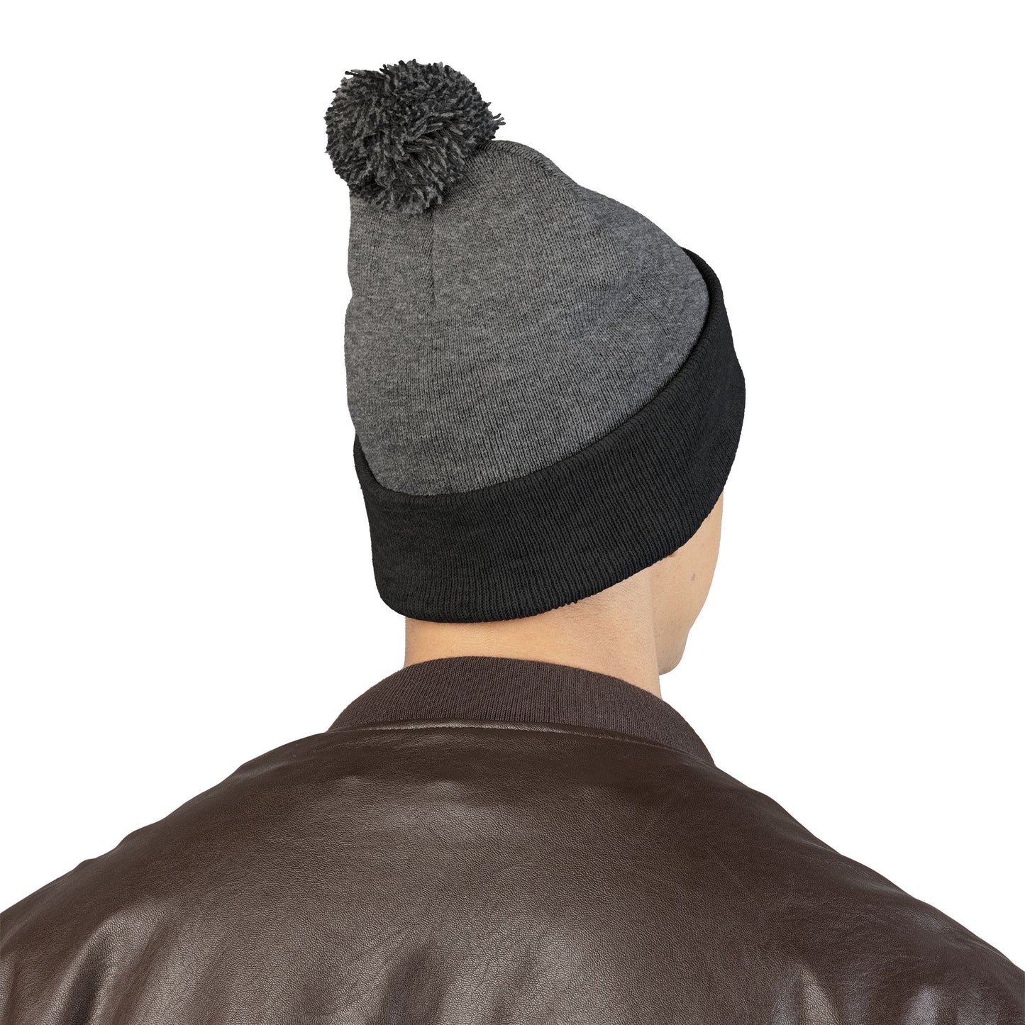 I Love My German Shepherd Embroidered Pom-Pom Knit Cap
