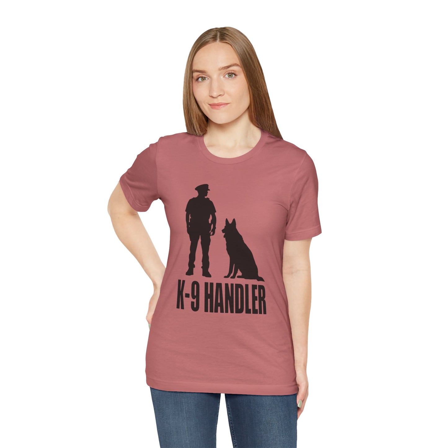 K9 Handler Unisex Tee, Dog Lover Gift, Pet Handler Shirt, Animal Advocate Apparel, Canine Enthusiast Top, Training Gear