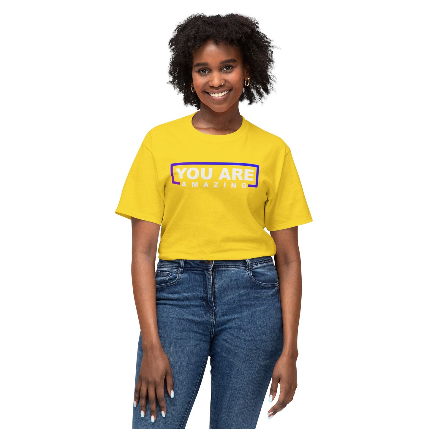 You Are Amazing Inspirational Quote T-Shirt, Motivational Gift, Casual Wear, Affirmation Apparel, Birthday Gift, Positive Vibes Clothing