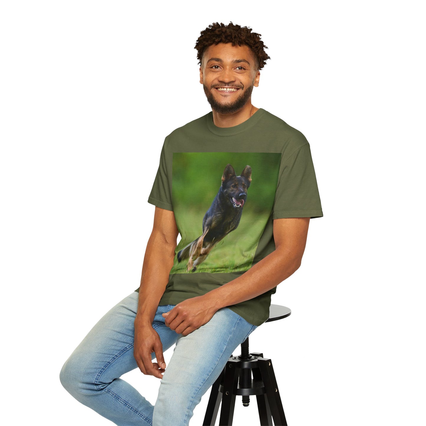 Unisex German Shepherd Lover T-Shirt – Nature Inspired, Perfect for Pet Owners