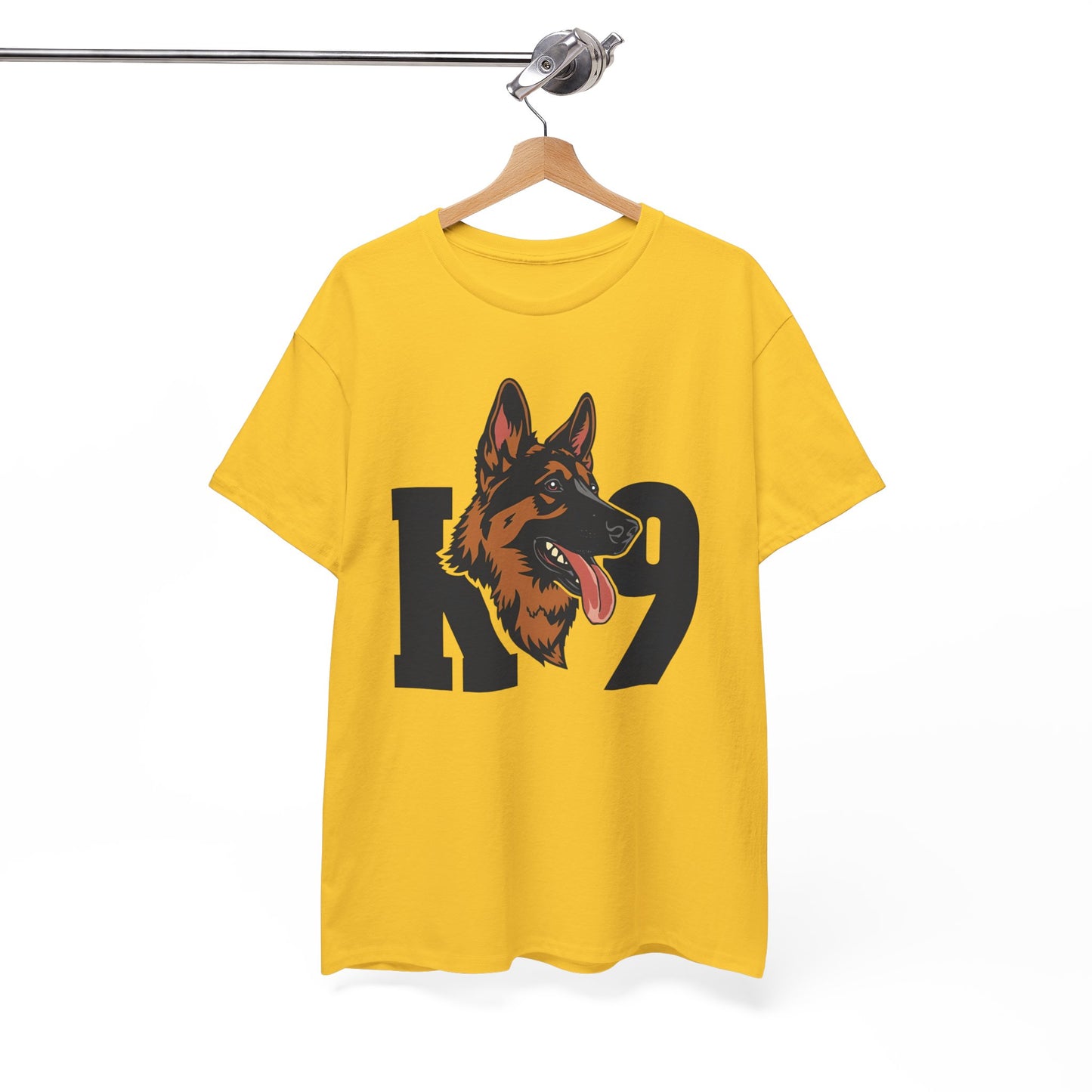 German Shepherd K9 Lover Unisex Heavy Cotton Tee | Dog Owner Gift, Dog Lover Apparel
