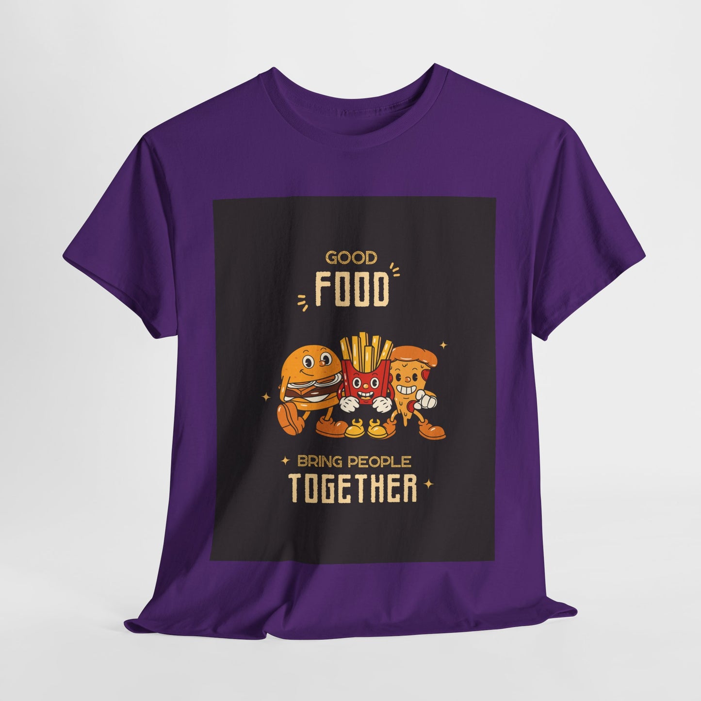 Good Food Unisex Tee | Fun Foodie Shirt, Gift for Food Lovers, Casual Wear, Kitchen Humor, BBQ Party