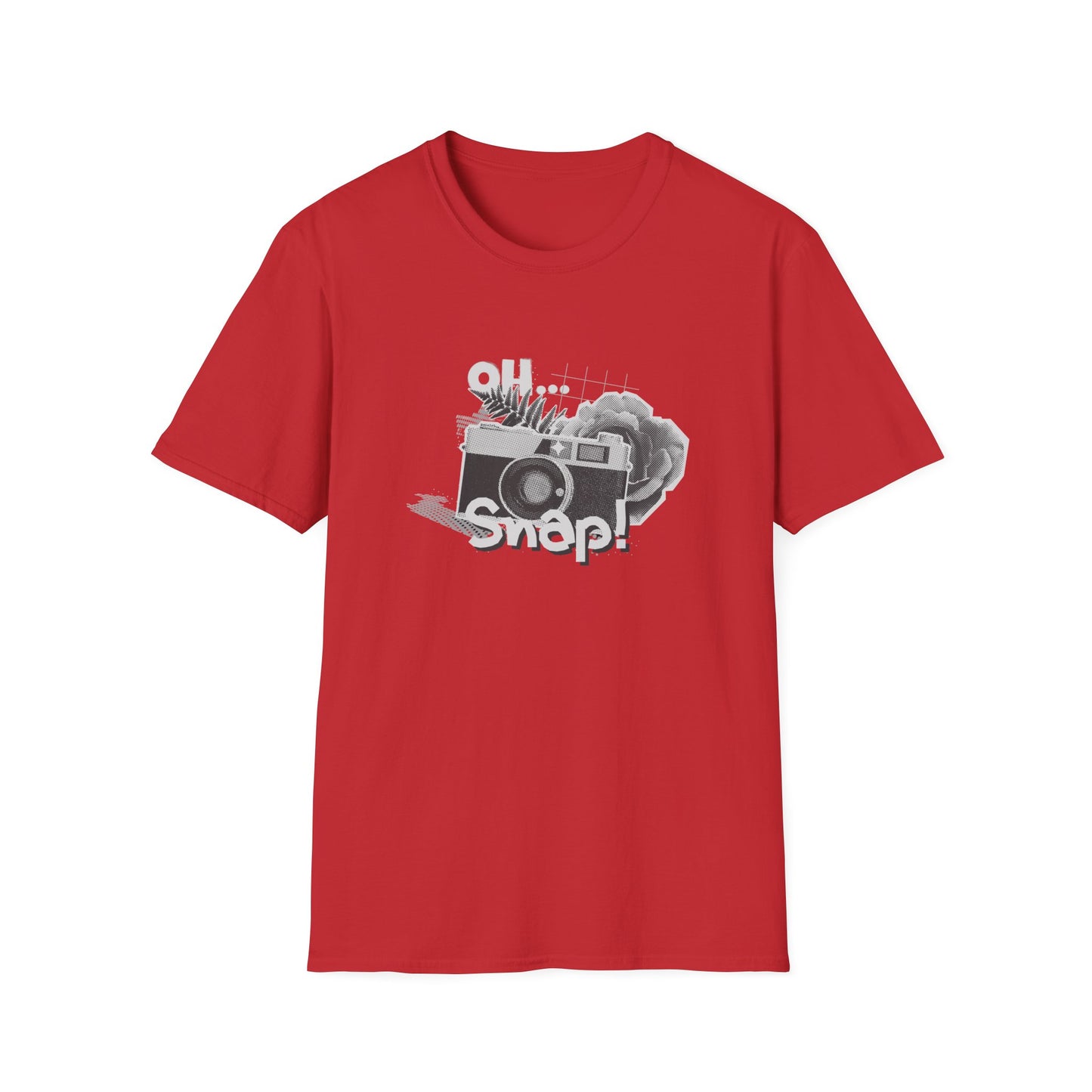 Oh Snap! Graphic T-Shirt, Photography Gift, Unisex Casual Tee, Perfect for Photographers, Photography Lover Apparel