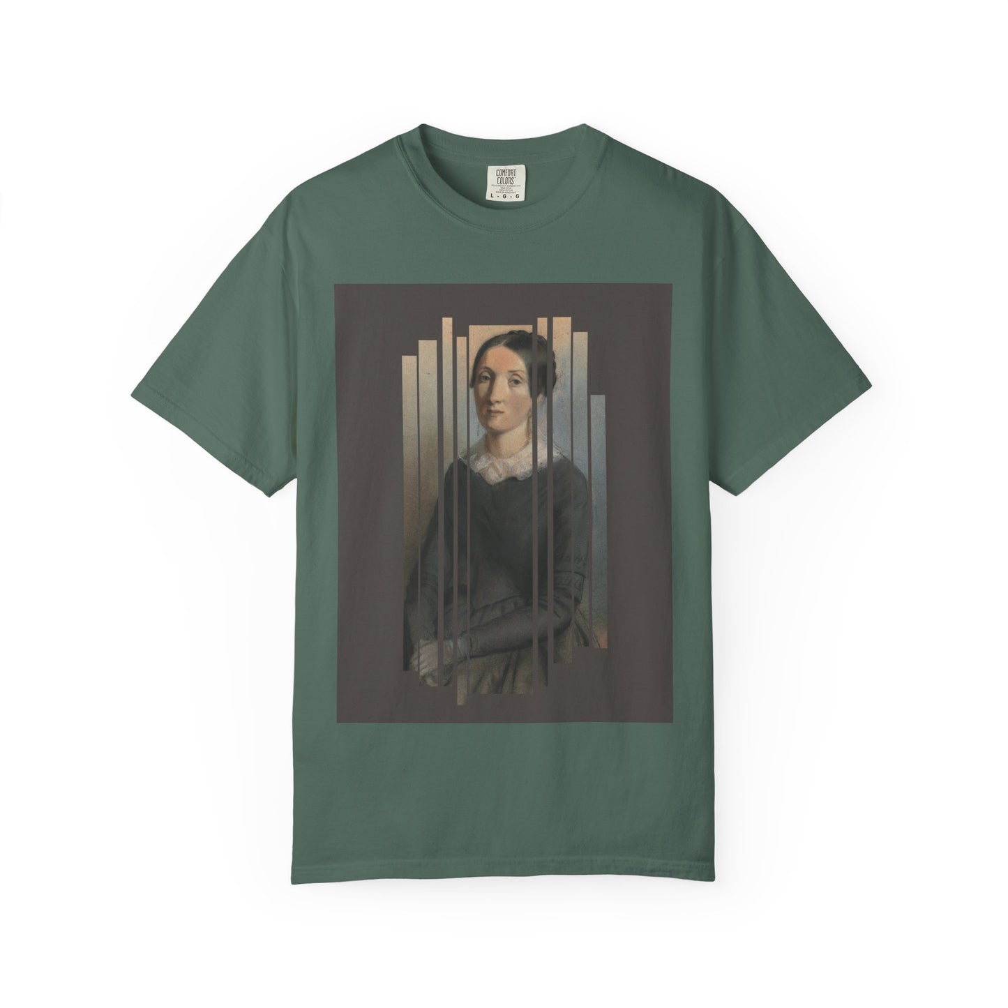 Vintage Aesthetic Art Tee, Unisex Garment-Dyed T-shirt with Artistic Design, Casual Wear, Gift for Art Lovers, Trendy Graphic Shirt