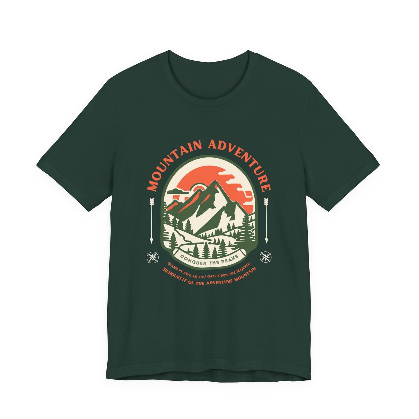 Mountain Adventure Unisex Tee, Outdoor Shirt, Camping Apparel, Hiking Gift, Nature Lover T-Shirt, Adventurer's Top