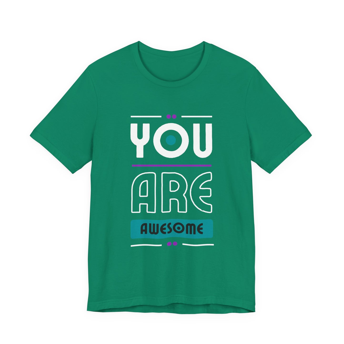 You Are Awesome Tee, Unisex Inspirational T-Shirt, Motivational Gift, Casual Wear, Birthday Gift, Summer Outfit