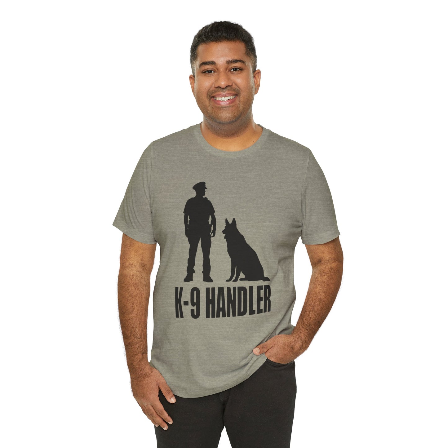 K9 Handler Unisex Tee, Dog Lover Gift, Pet Handler Shirt, Animal Advocate Apparel, Canine Enthusiast Top, Training Gear
