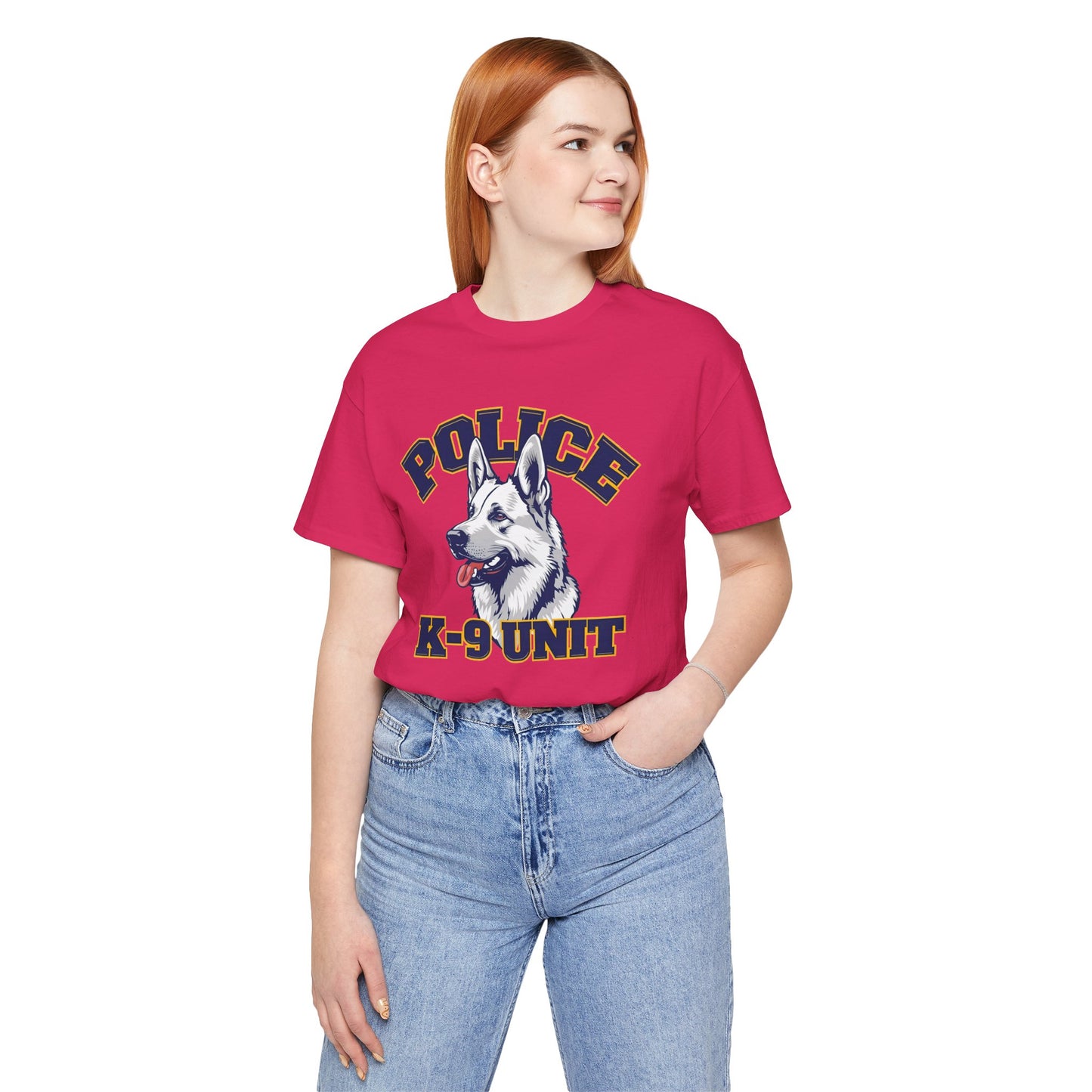 German Shepherd K-9 Unit Police Tee - Perfect for Dog Lovers, Police Fans