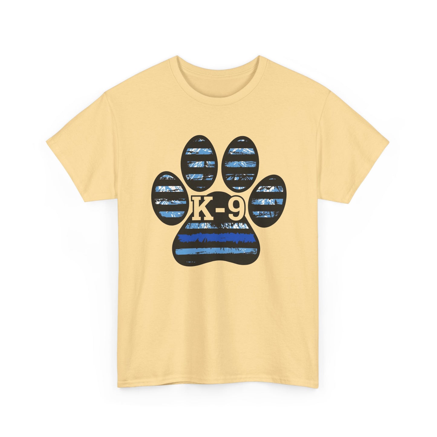 K-9 Paw Print Tee – Unisex Cotton Tee for Dog Lovers, Pet Owners, Animal Rescue Supporters