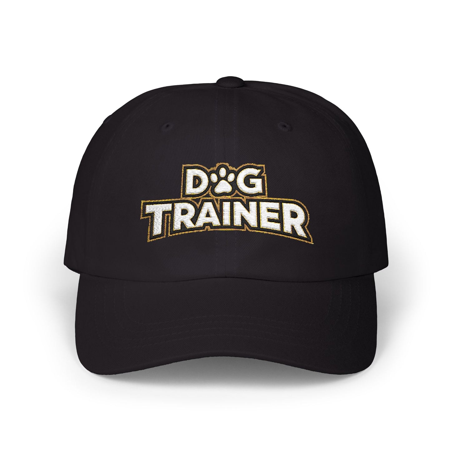 Embroidered Dog Trainer Classic Dad Cap, Adjustable Baseball Cap, Dog Owner Accessory