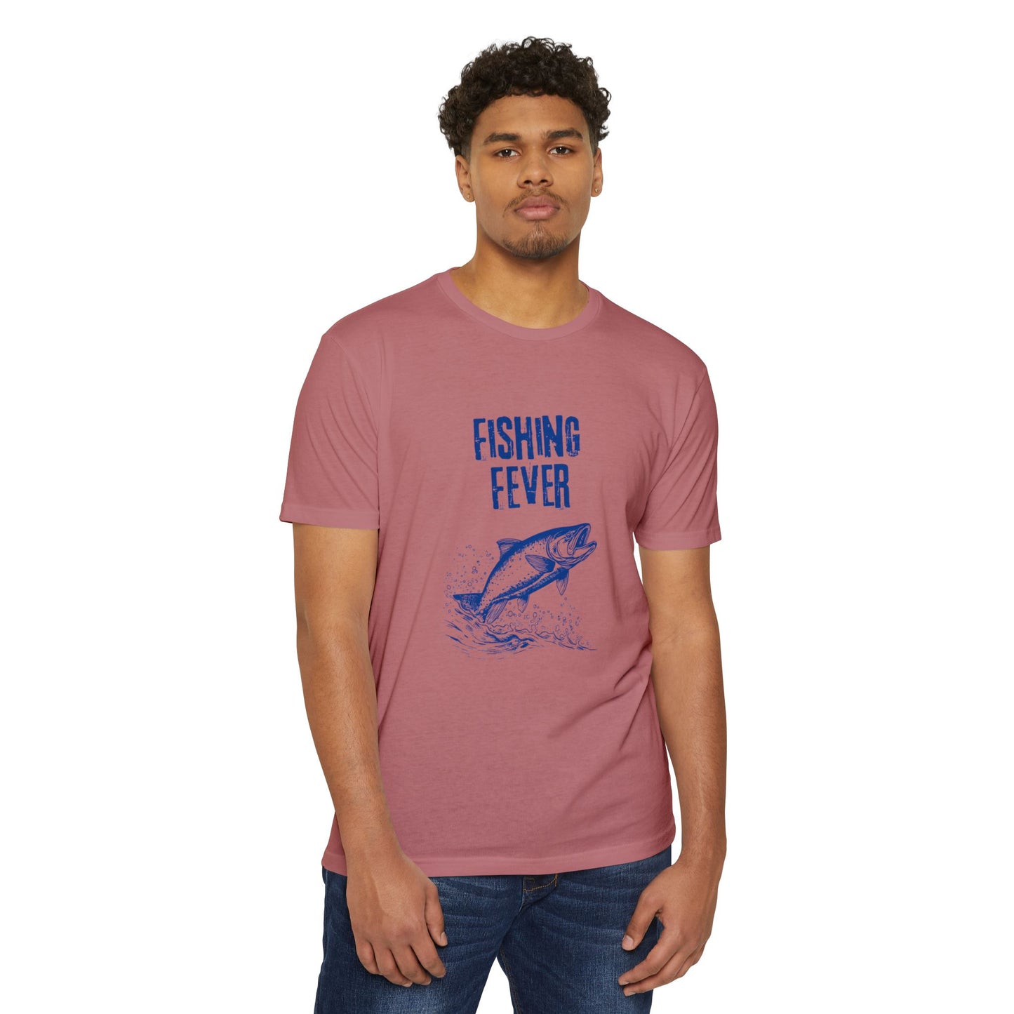 Fishing Fever Unisex T-Shirt, Casual Summer Tee, Gift for Fisherman, Outdoor Apparel, Fishing Enthusiast Top