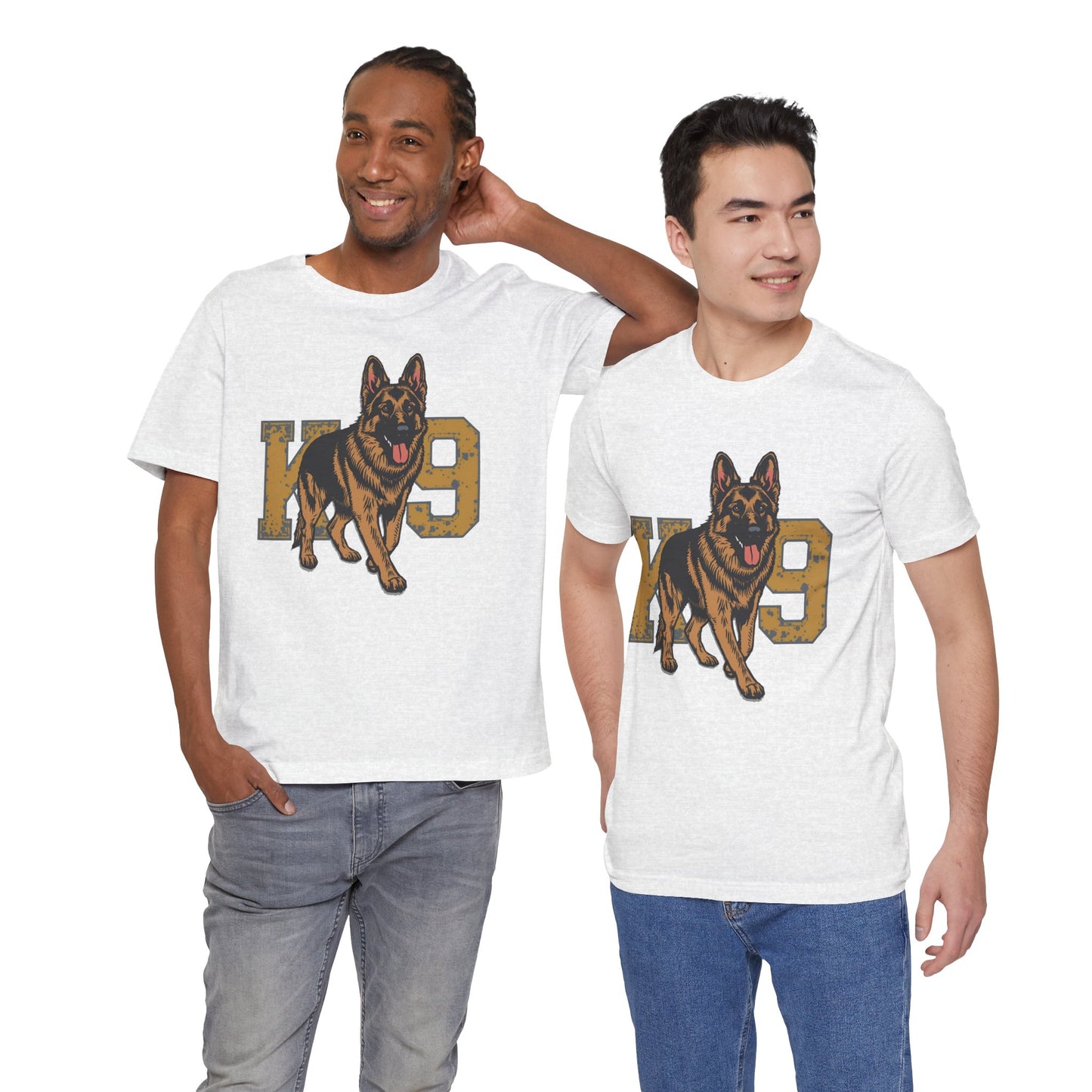 K9 Dog Lover German Shepherd Tee, Pet Owner Gift, Unisex Jersey Shirt