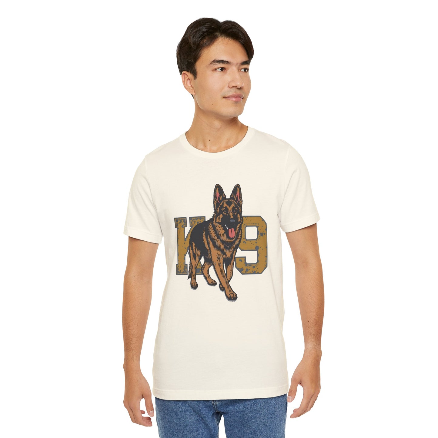K9 Dog Lover German Shepherd Tee, Pet Owner Gift, Unisex Jersey Shirt