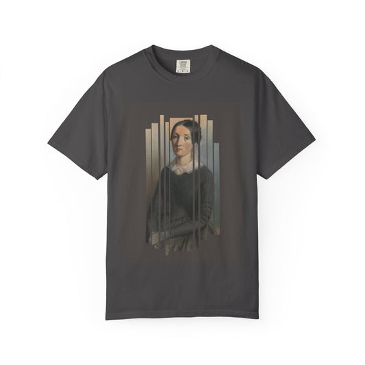 Vintage Aesthetic Art Tee, Unisex Garment-Dyed T-shirt with Artistic Design, Casual Wear, Gift for Art Lovers, Trendy Graphic Shirt