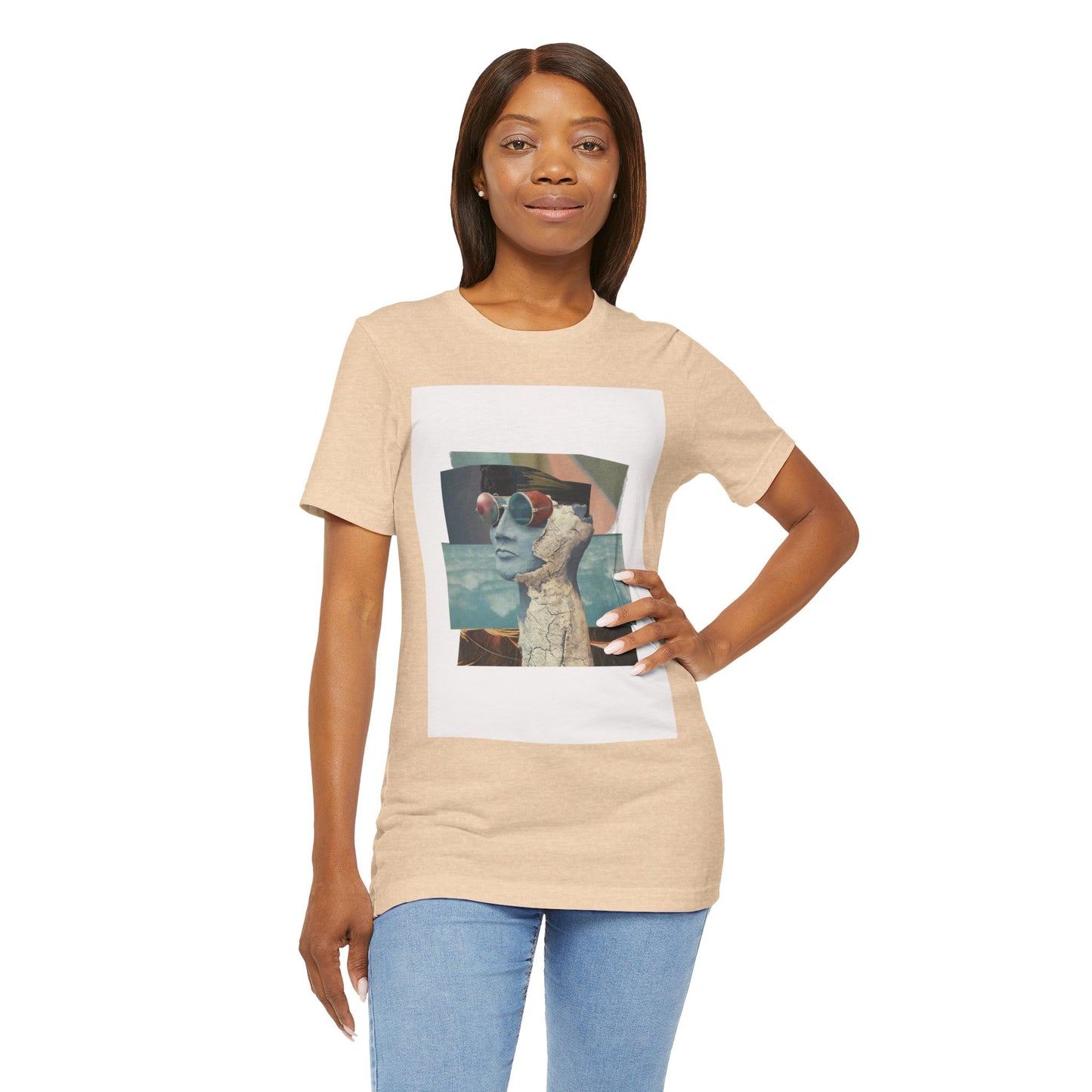 Retro Vibes Unisex Jersey Tee - Cool Graphic Shirt for Everyday Wear, Gift for Friends, Summer Style, Casual Hanging Out