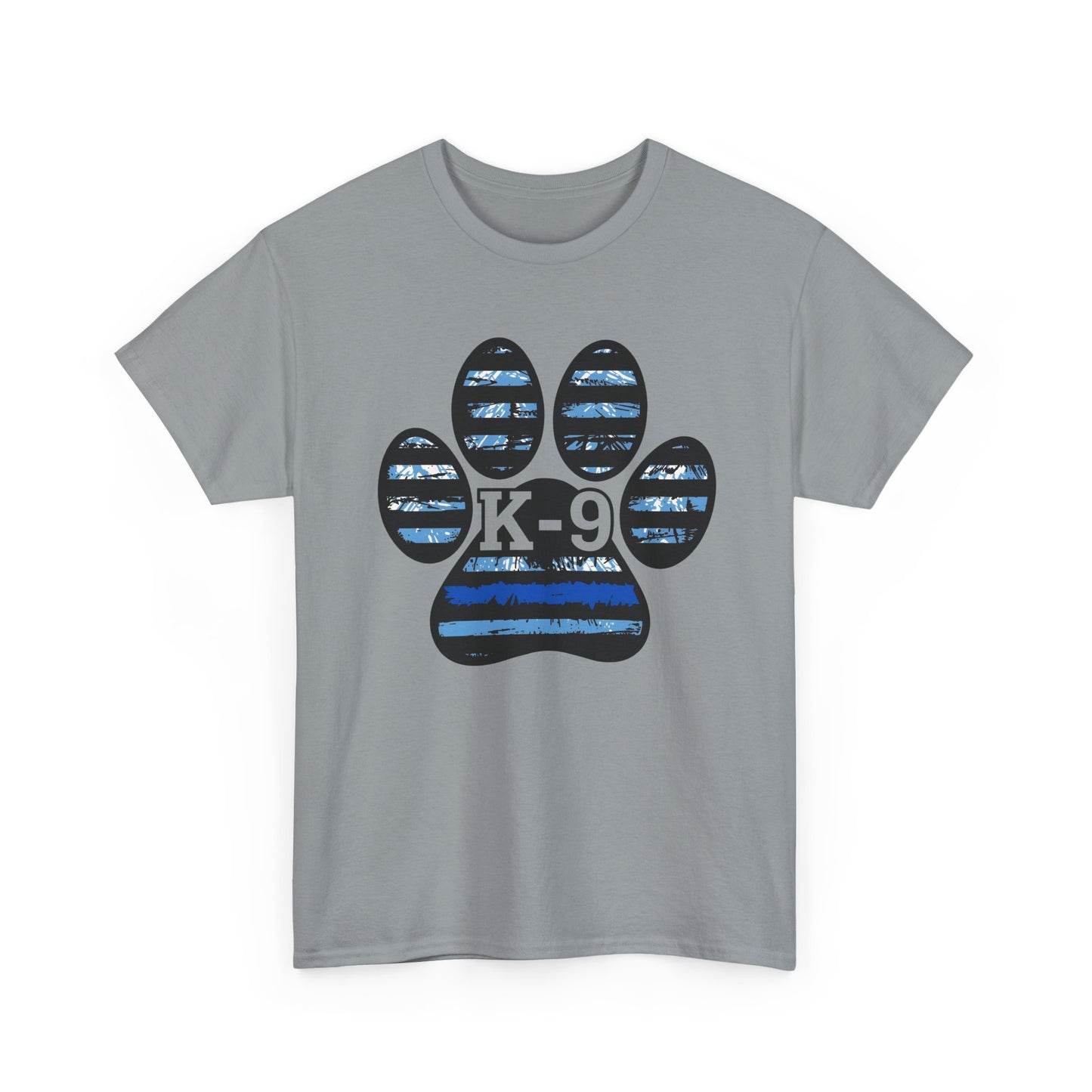 K-9 Paw Print Tee – Unisex Cotton Tee for Dog Lovers, Pet Owners, Animal Rescue Supporters