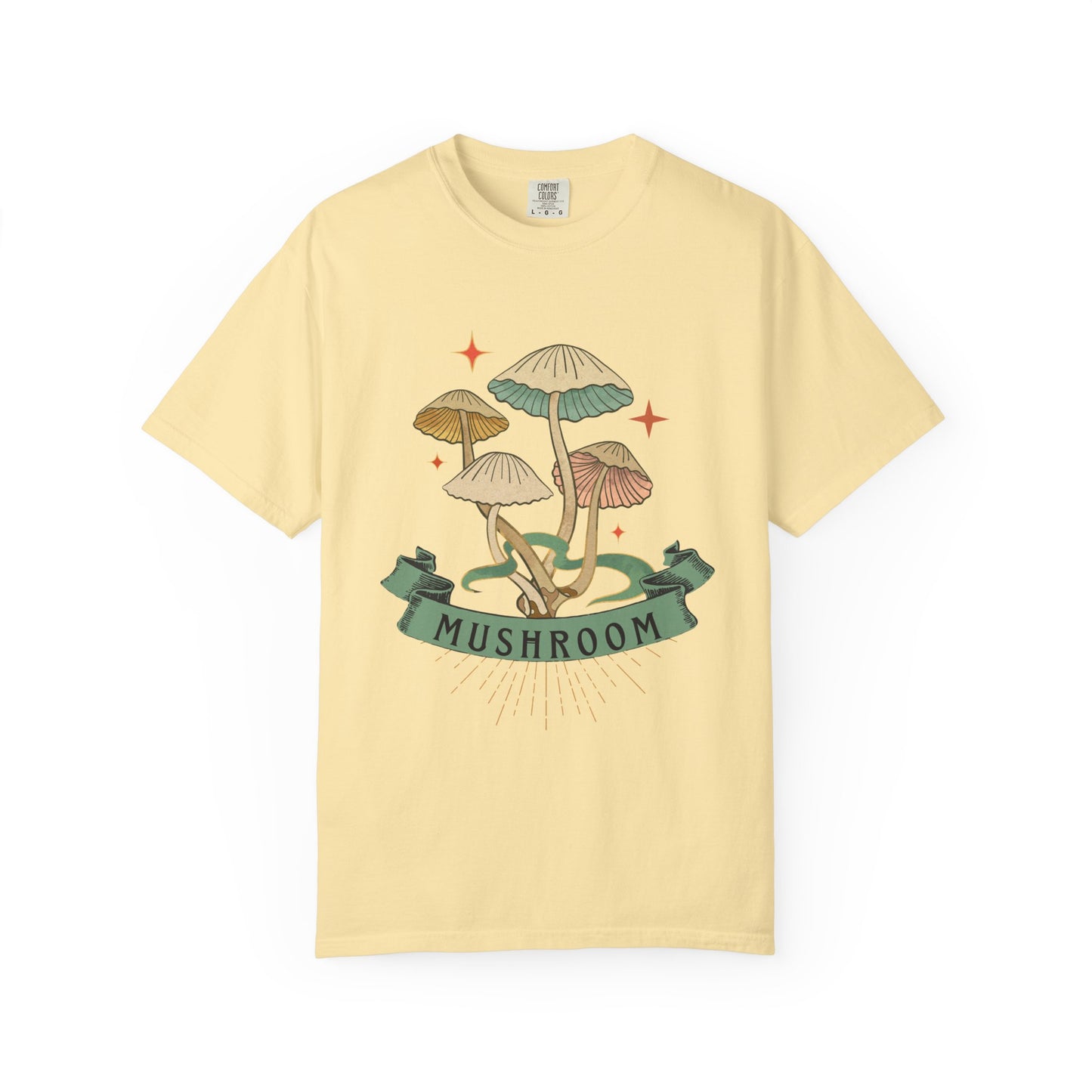 Mushroom Magic T-Shirt, Nature Lover Gift, Unisex Tee, Eco-Friendly Clothing, Summer Style, Festival Outfit