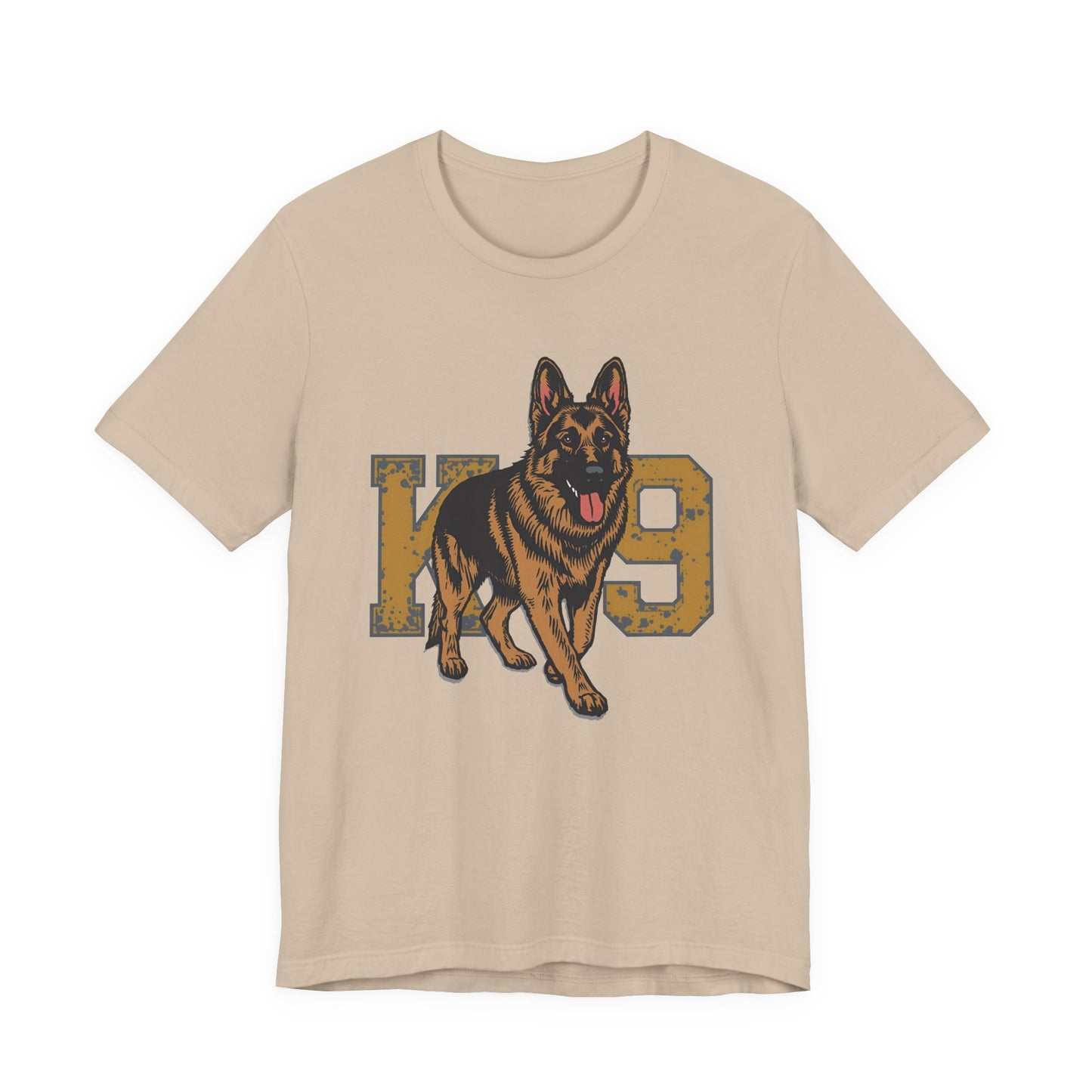 K9 Dog Lover German Shepherd Tee, Pet Owner Gift, Unisex Jersey Shirt