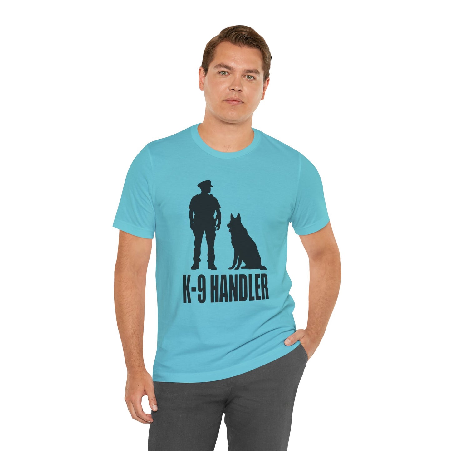 K9 Handler Unisex Tee, Dog Lover Gift, Pet Handler Shirt, Animal Advocate Apparel, Canine Enthusiast Top, Training Gear