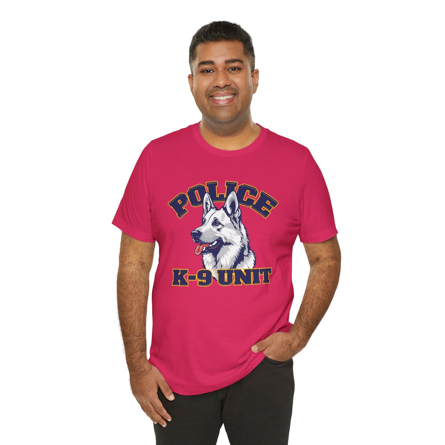 German Shepherd K-9 Unit Police Tee - Perfect for Dog Lovers, Police Fans