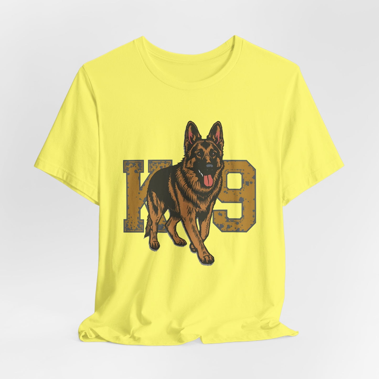 K9 Dog Lover German Shepherd Tee, Pet Owner Gift, Unisex Jersey Shirt