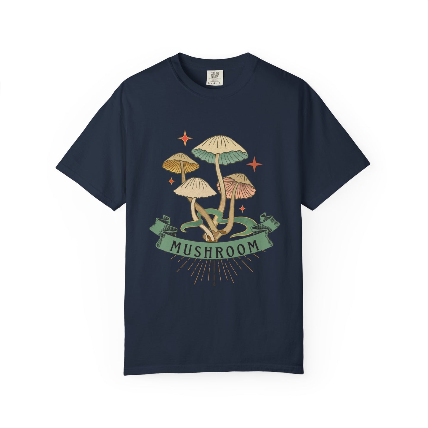 Mushroom Magic T-Shirt, Nature Lover Gift, Unisex Tee, Eco-Friendly Clothing, Summer Style, Festival Outfit