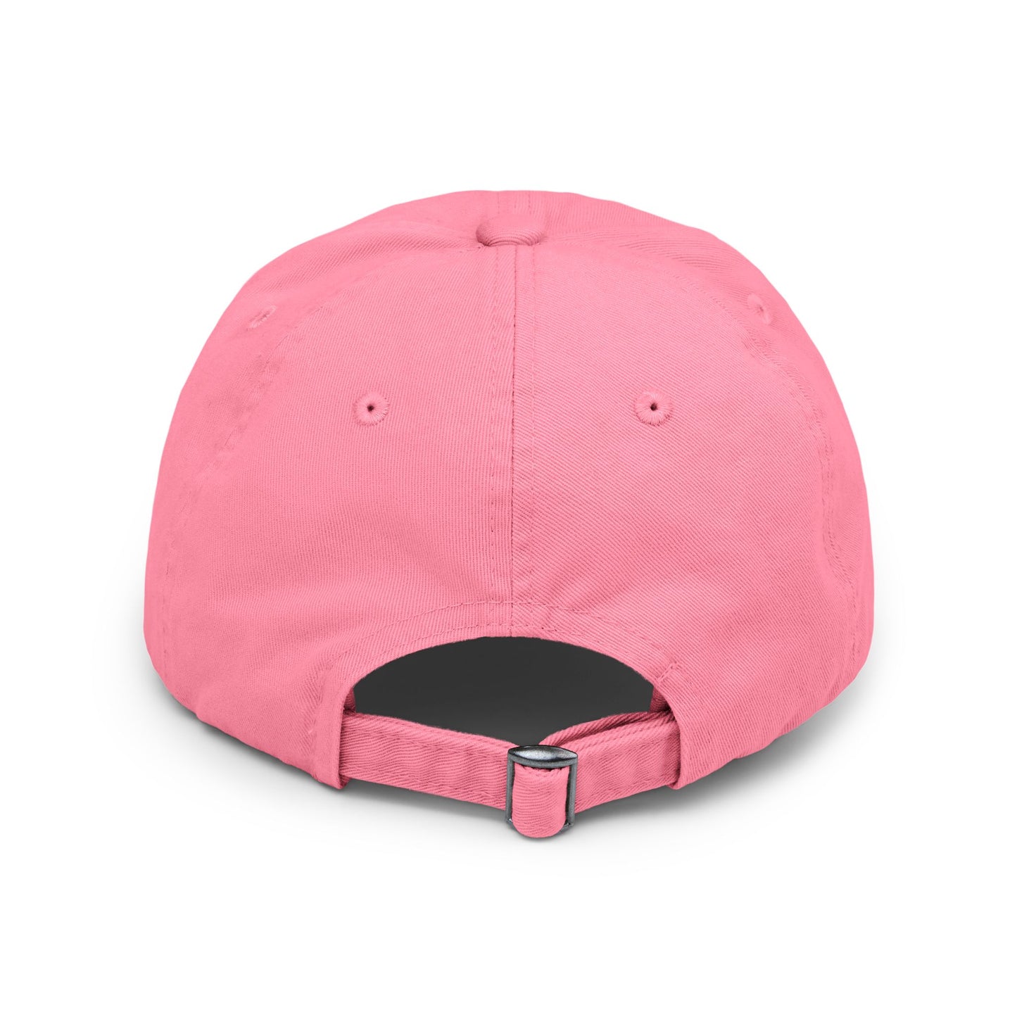Unisex Distressed Cap Featuring a Trainer Leading German Shepherd, Dog Trainer Gift
