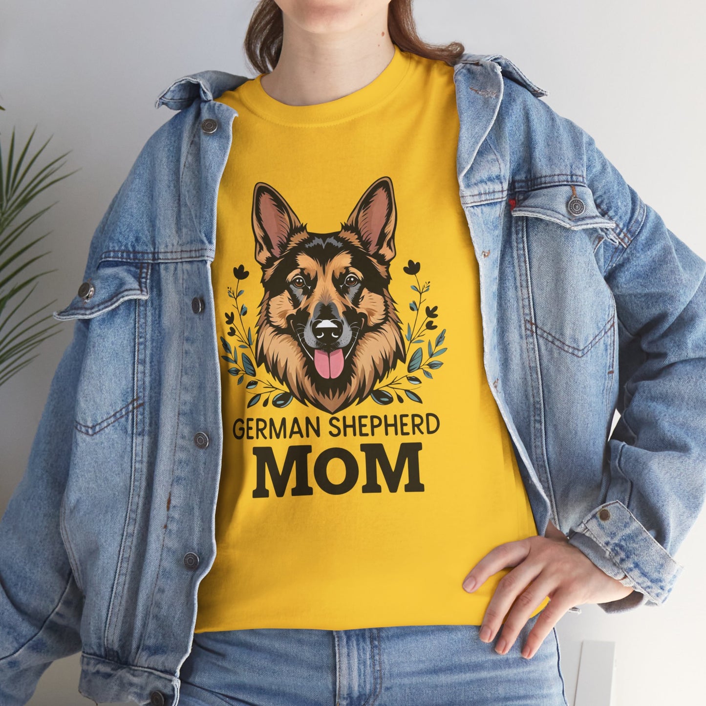 German Shepherd Mom Tee - Perfect Gift for Dog Lovers, Animal Lovers, Pet Parenthood, Birthday, Mother's Day