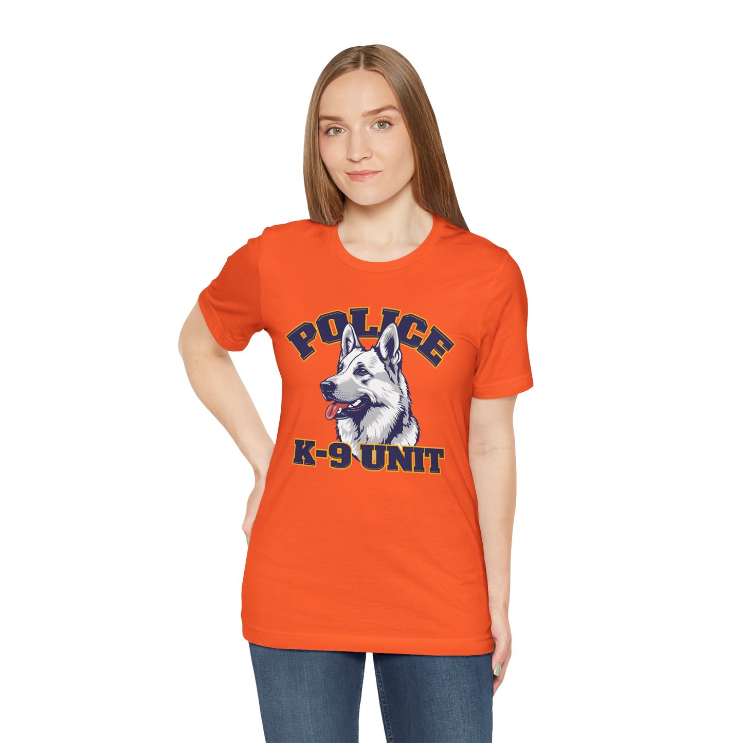 German Shepherd K-9 Unit Police Tee - Perfect for Dog Lovers, Police Fans