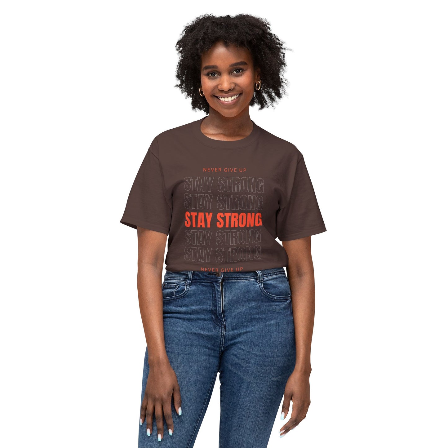 Stay Strong Motivational Unisex T-Shirt, Inspirational Tee, Gift for Fitness Lovers, Positive Affirmation Shirt, Self-Care Apparel