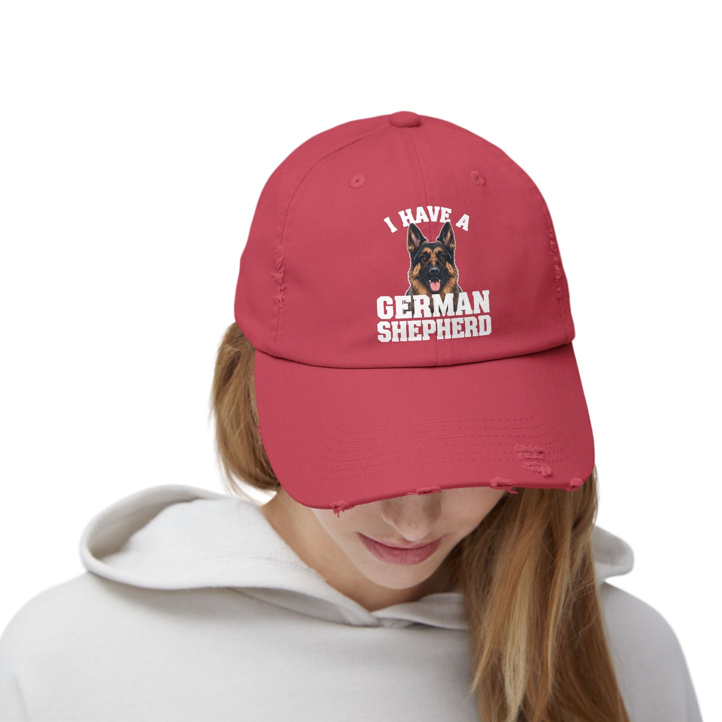 Dog Lover's Distressed Hat - I Have a German Shepherd