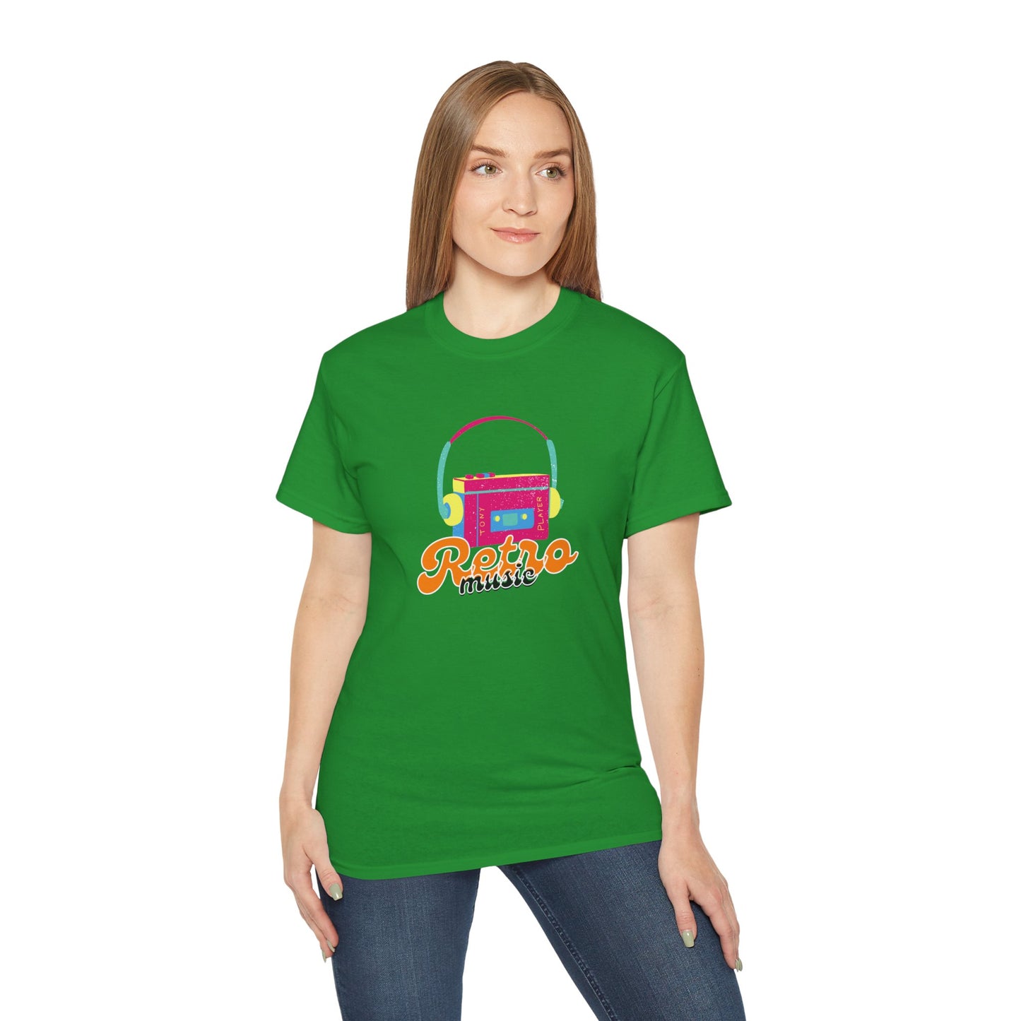 Retro Music Unisex Tee, Vintage Style Shirt, 80s Music Lover Gift, Casual Wear, Festival Outfit, Music Party T-Shirt