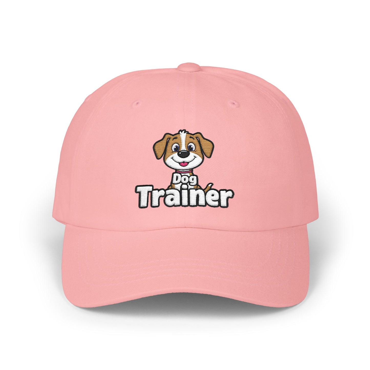 Embroidered Dog Trainer Classic Dad Cap Featuring a Cute Funny Dog  | Dog-themed Accessories