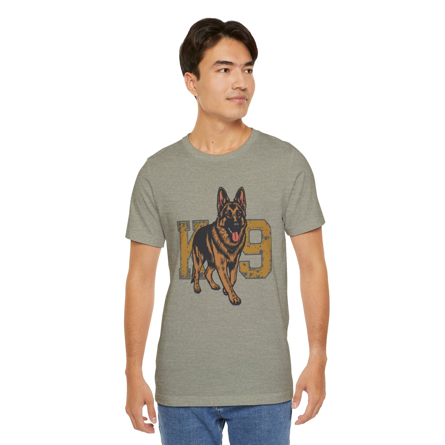 K9 Dog Lover German Shepherd Tee, Pet Owner Gift, Unisex Jersey Shirt