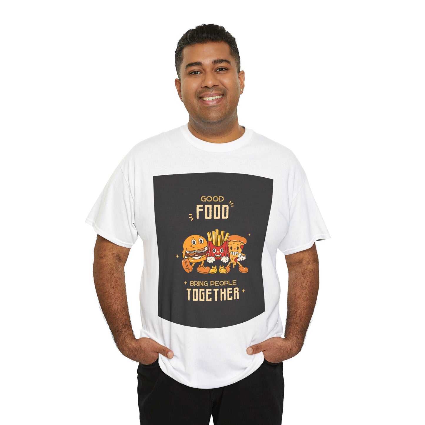 Good Food Unisex Tee | Fun Foodie Shirt, Gift for Food Lovers, Casual Wear, Kitchen Humor, BBQ Party