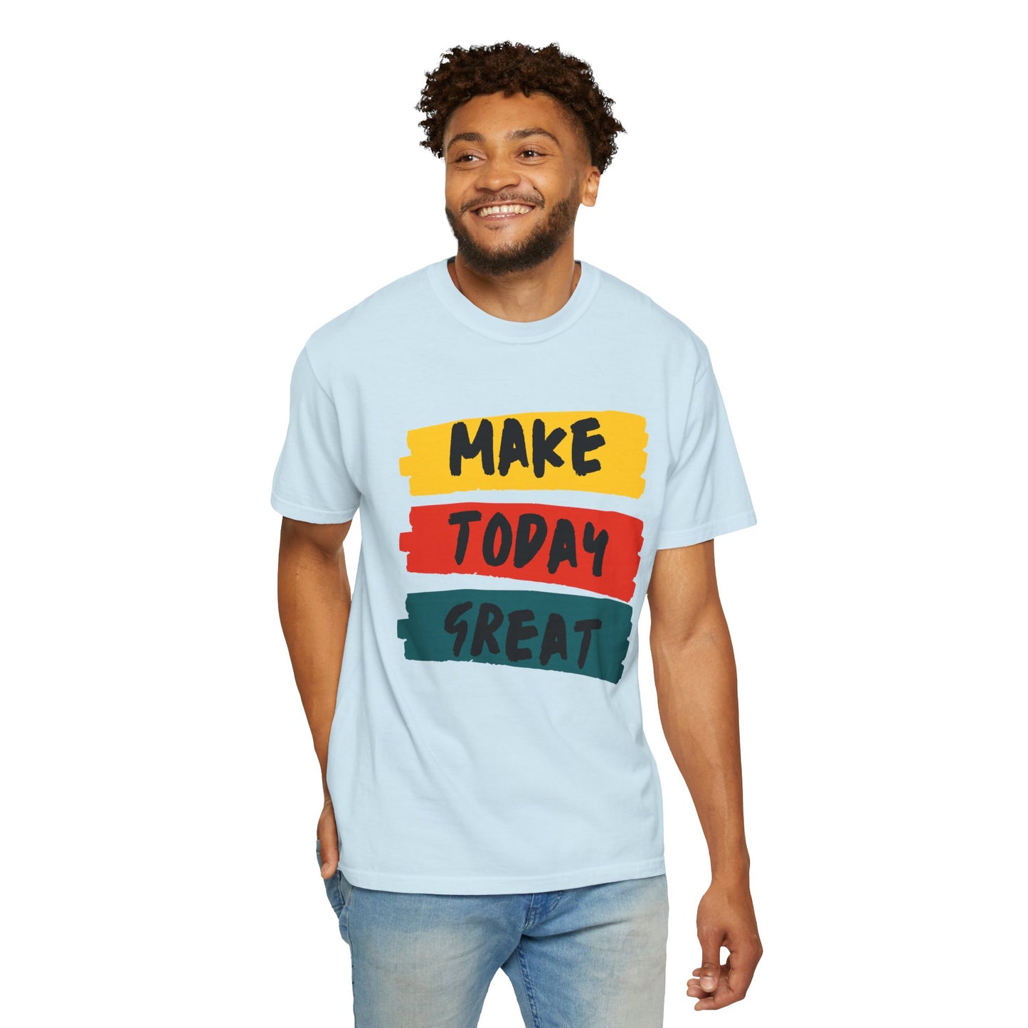 Motivational Unisex T-Shirt - Make Today Great, Casual Wear, Gifts for Her, Gifts for Him, Inspirational Tee, Everyday Comfort