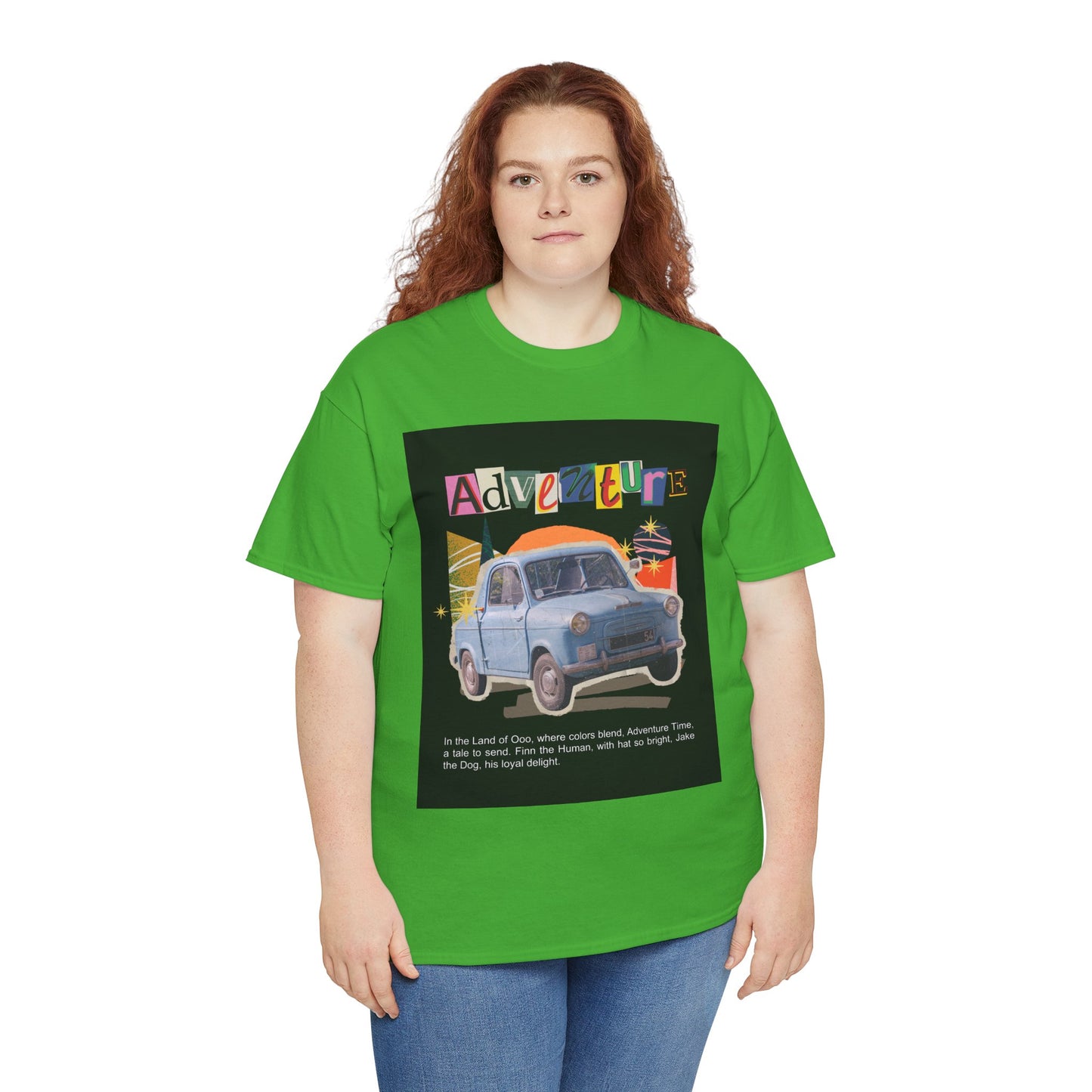 Adventure-Themed Unisex Cotton Tee, Retro Car Graphic Tee, Travel T-Shirt, Gift for Adventurers, Vintage Exploration Top