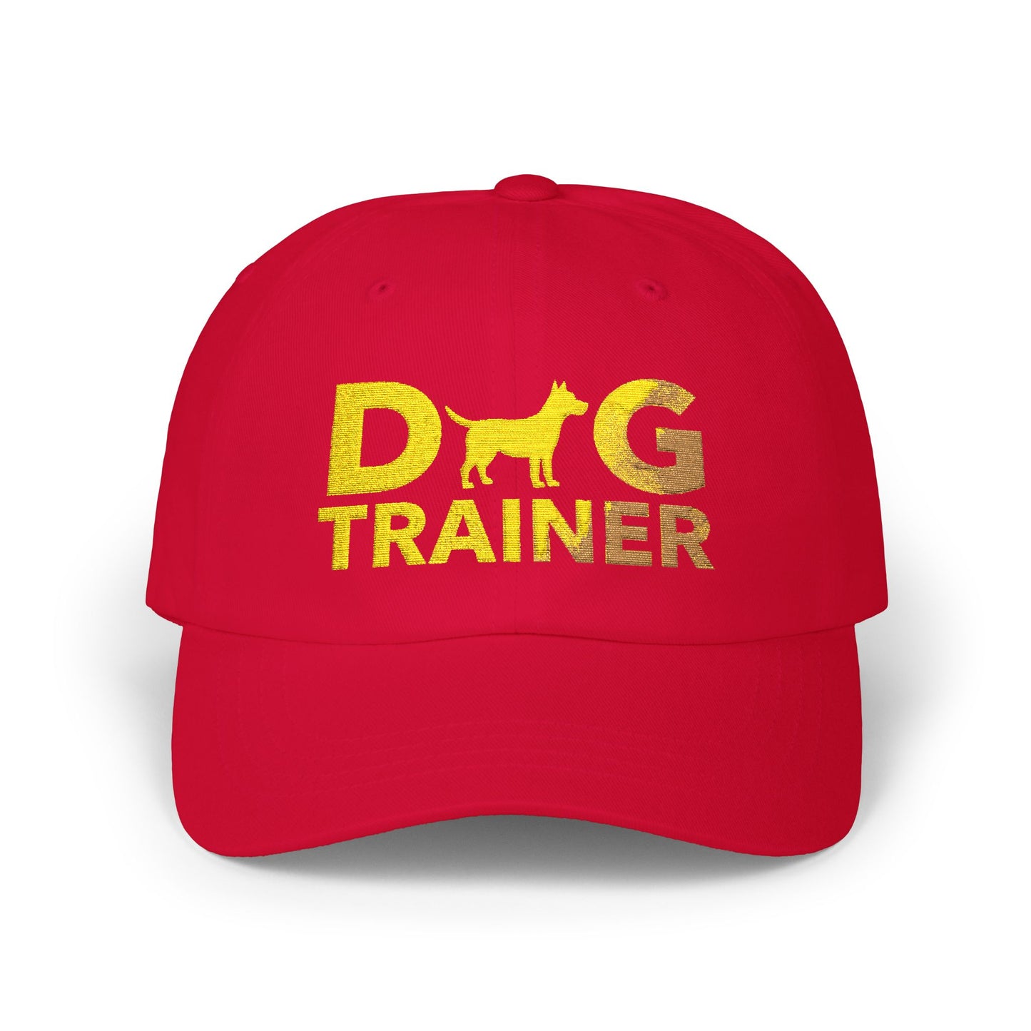 Dog Trainer Classic Dad Cap, Golden Embroidery Design, Pet Trainer Gift, Casual Wear