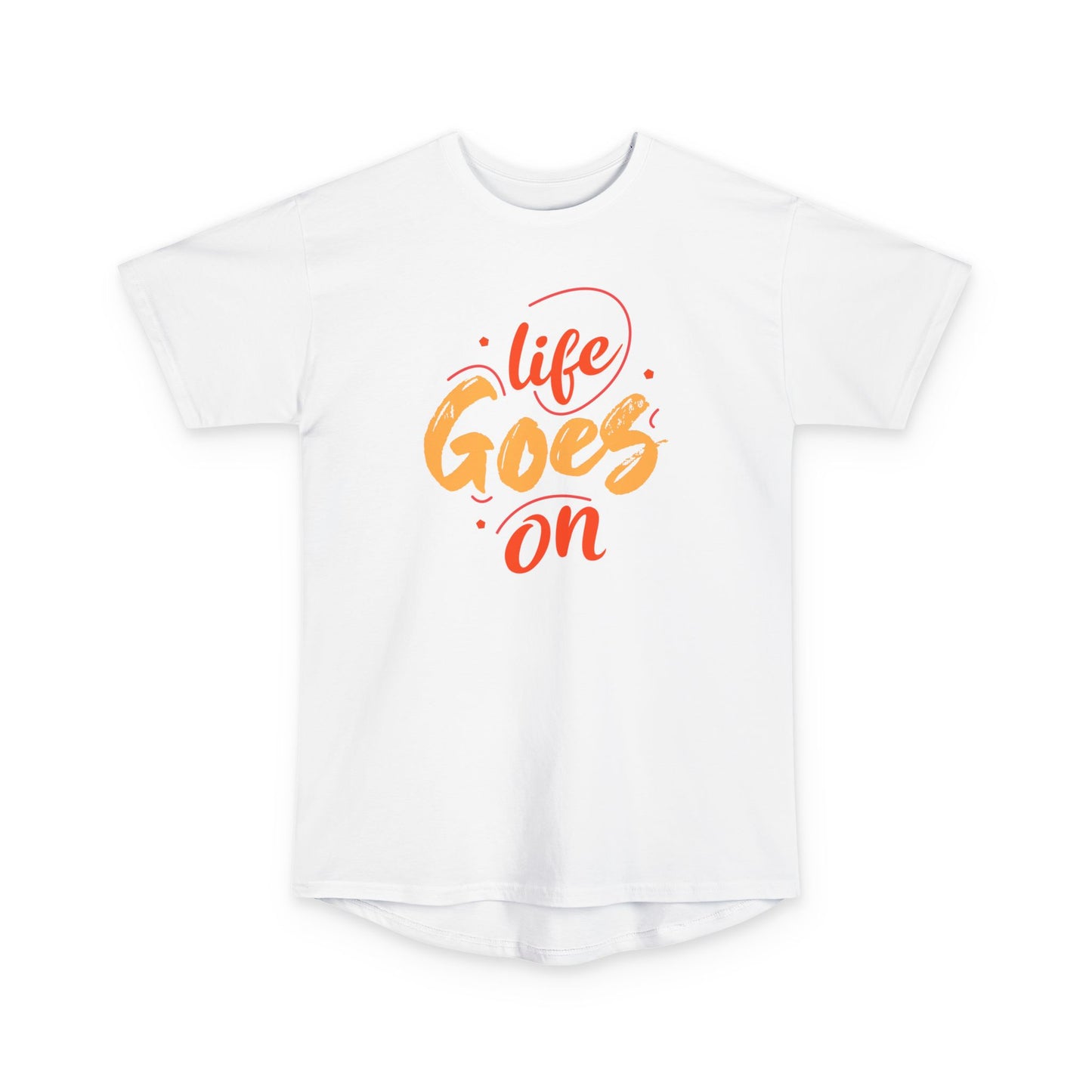 Inspirational Unisex Urban Tee - 'Life Goes On', Casual Streetwear, Gift for Friends, Motivational Outfit, Comfortable Daily Wear
