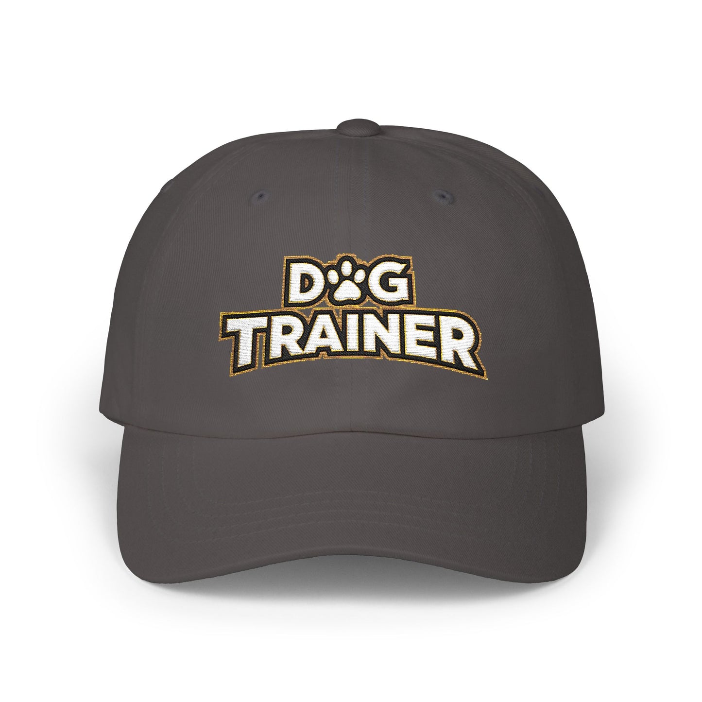 Embroidered Dog Trainer Classic Dad Cap, Adjustable Baseball Cap, Dog Owner Accessory