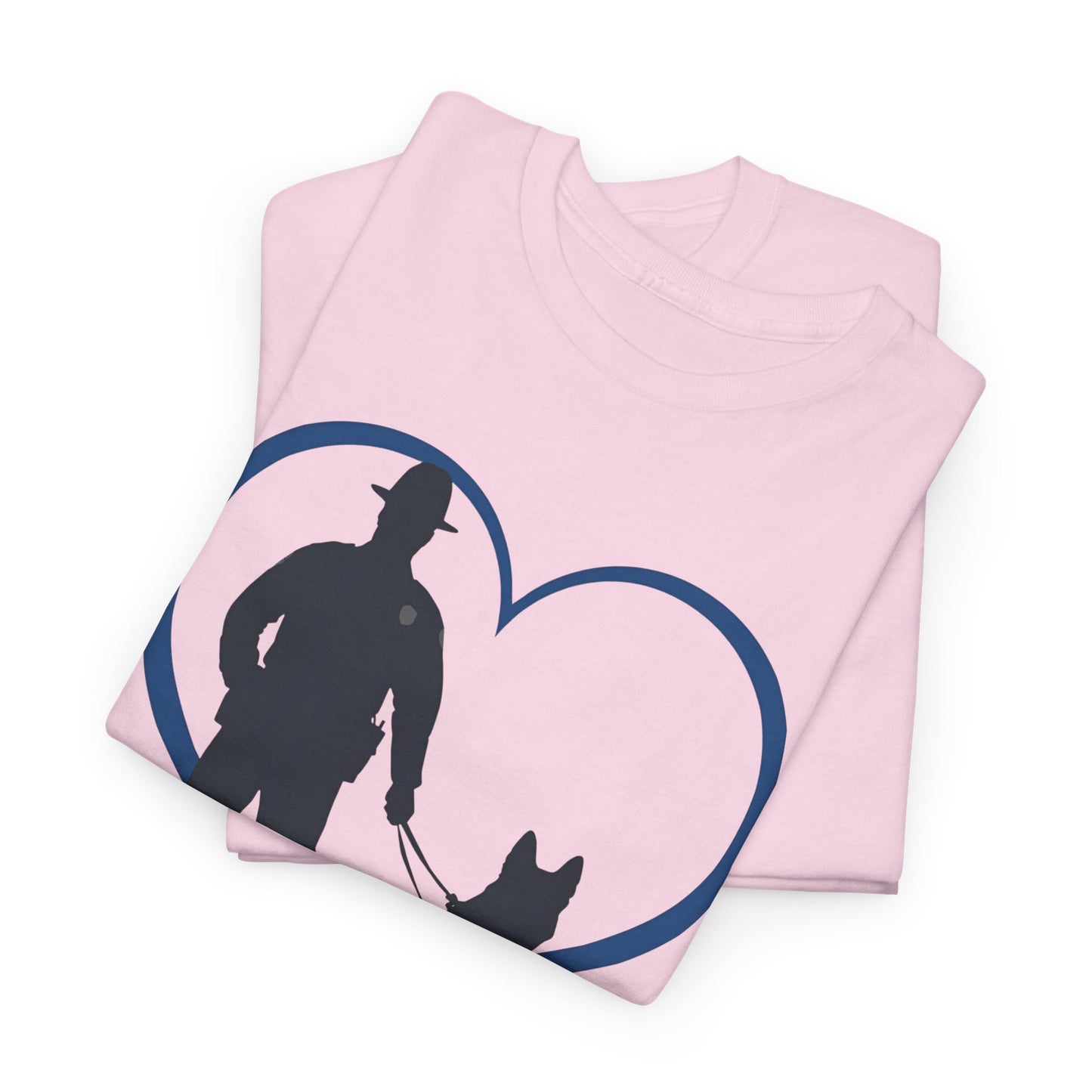Heartfelt K-9 Unit Tee - Brothers In Duty | Police Officer Gift, Dog Lover Shirt, Law Enforcement Apparel