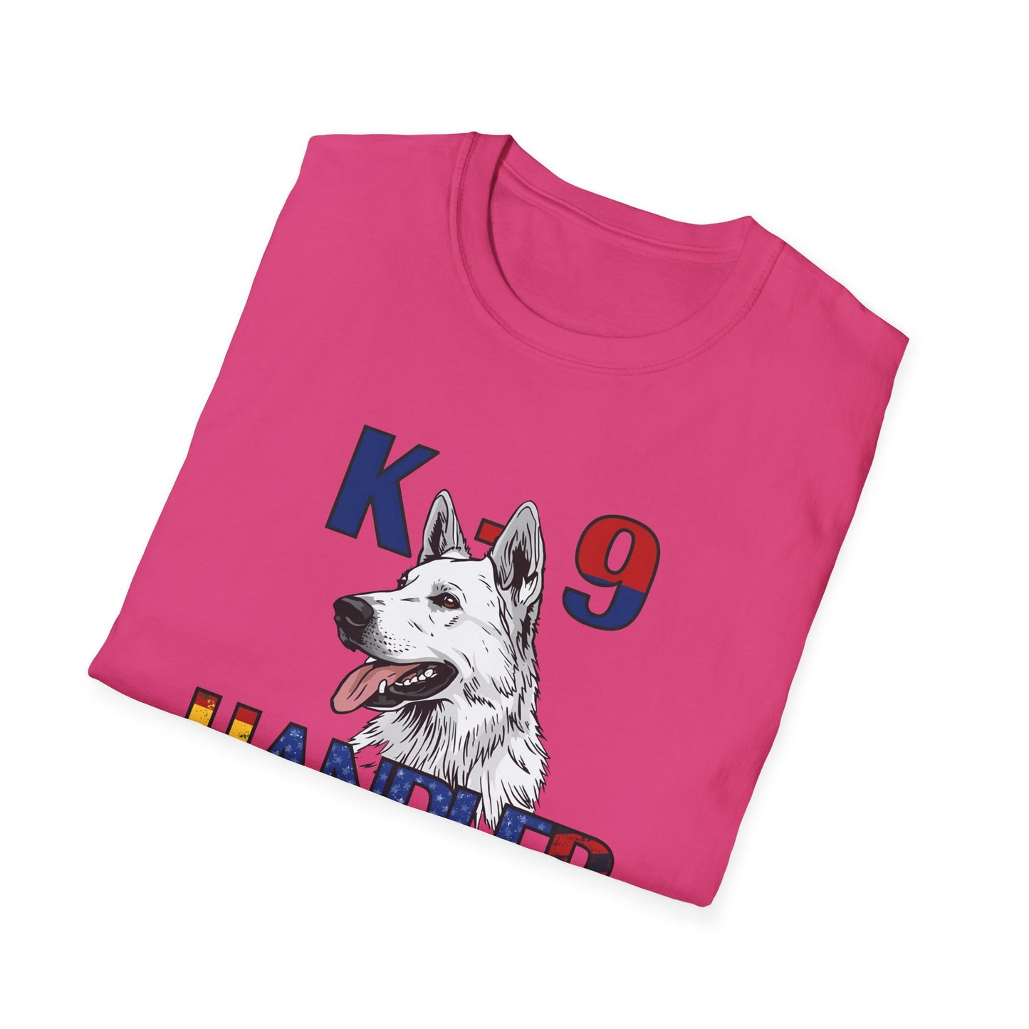 German Shepherd K9 Handler T-Shirt, Police Dog Tee, Canine Enthusiast Apparel