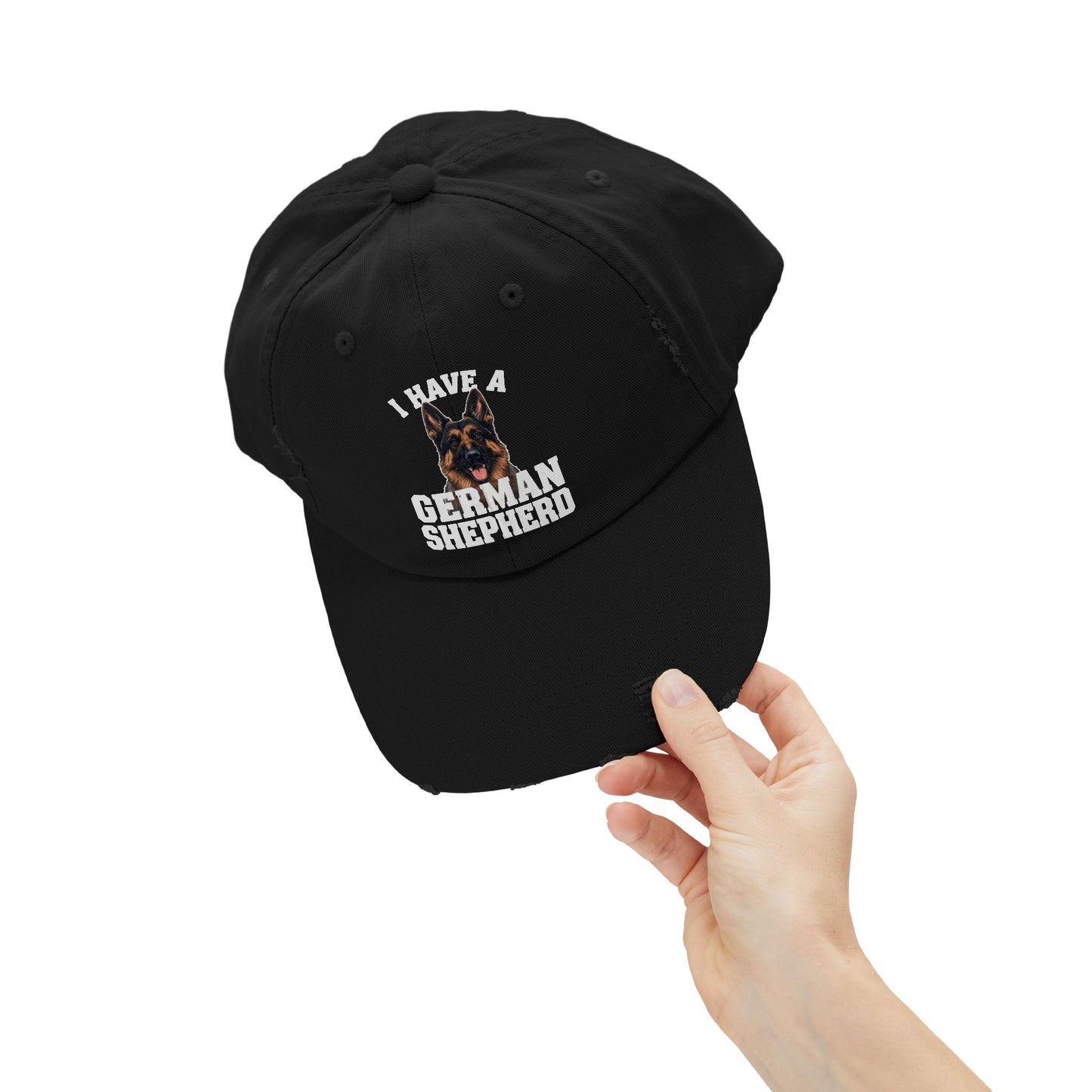 Dog Lover's Distressed Hat - I Have a German Shepherd