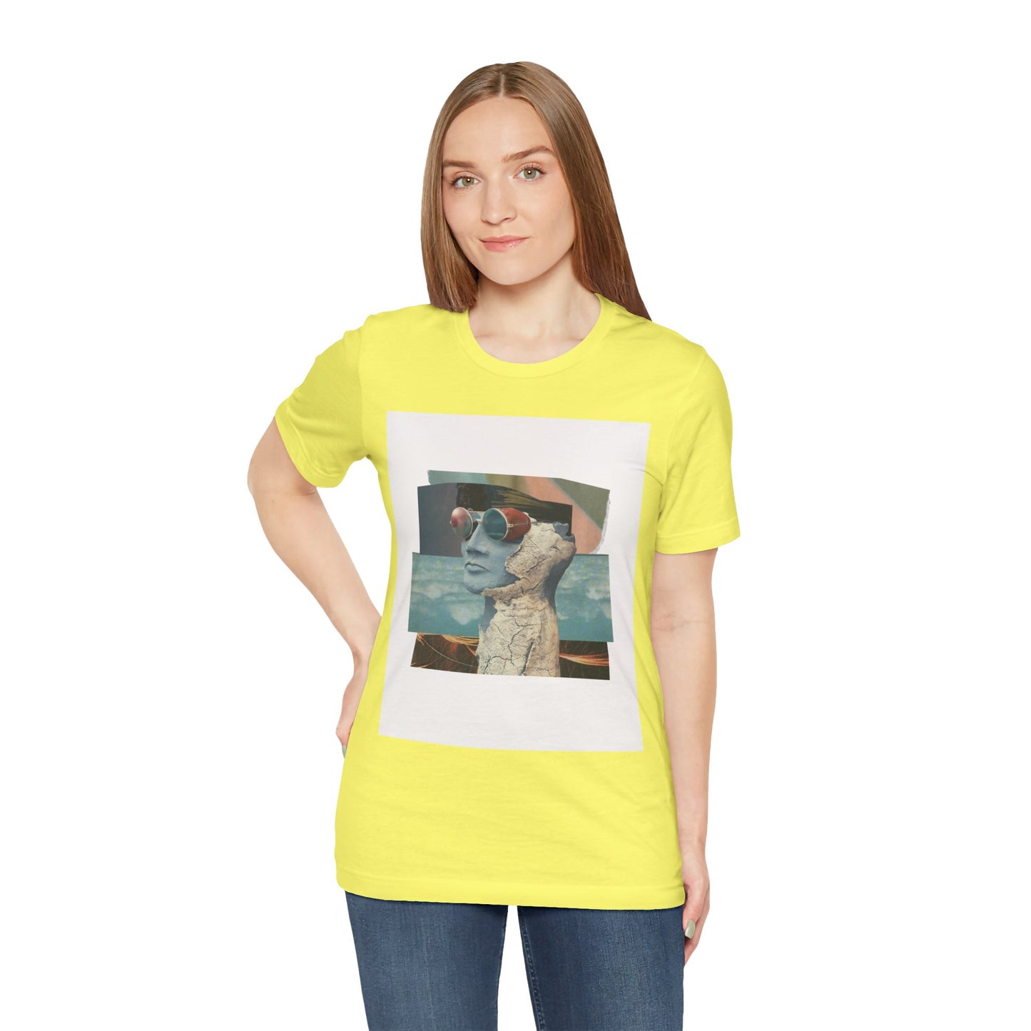 Retro Vibes Unisex Jersey Tee - Cool Graphic Shirt for Everyday Wear, Gift for Friends, Summer Style, Casual Hanging Out