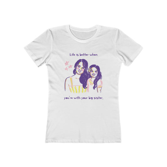 Sisterly Love Tee | Fun Women's T-Shirt, Gift for Sisters, Casual Wear, Birthday Gift, Best Friend Gift, Family Reunion