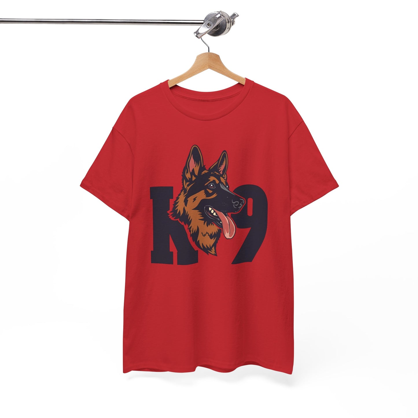 German Shepherd K9 Lover Unisex Heavy Cotton Tee | Dog Owner Gift, Dog Lover Apparel