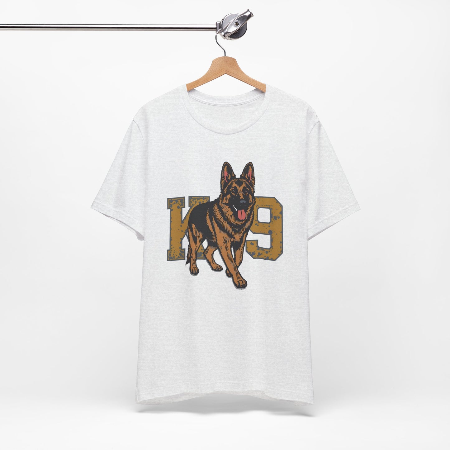 K9 Dog Lover German Shepherd Tee, Pet Owner Gift, Unisex Jersey Shirt