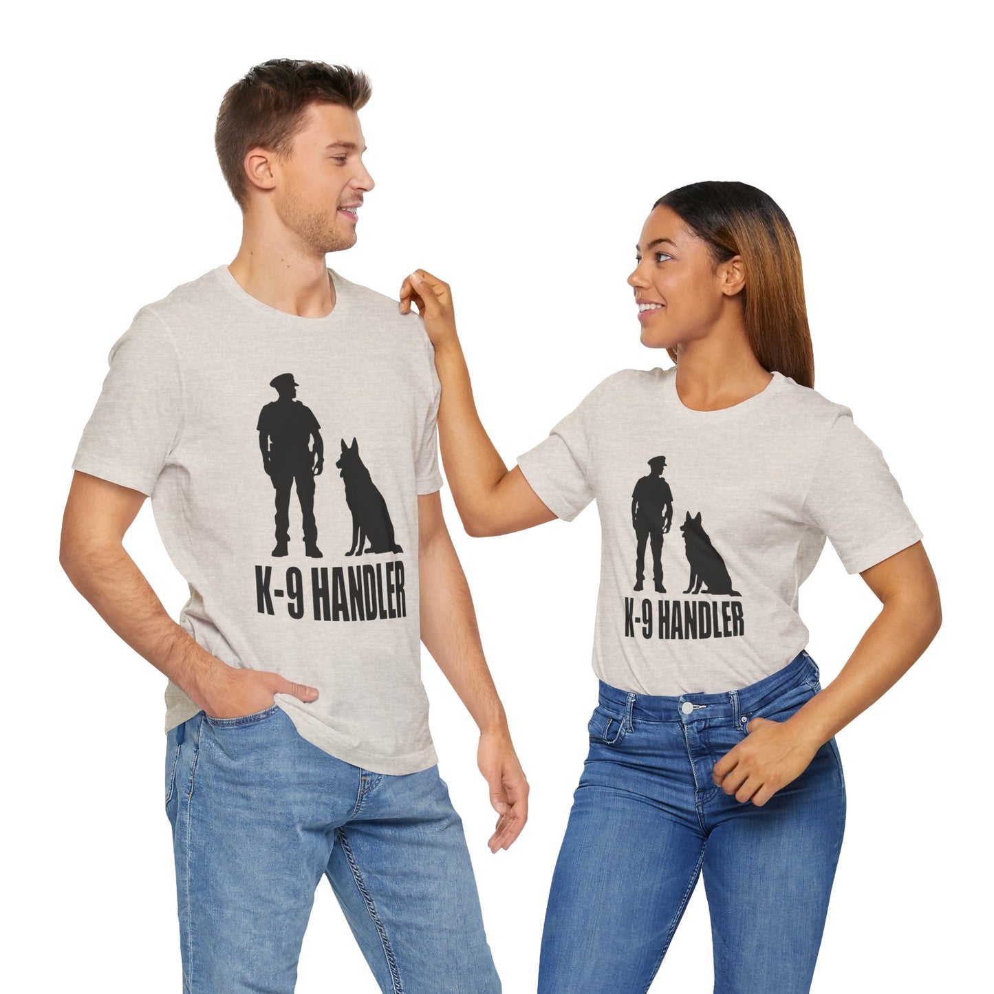 K9 Handler Unisex Tee, Dog Lover Gift, Pet Handler Shirt, Animal Advocate Apparel, Canine Enthusiast Top, Training Gear
